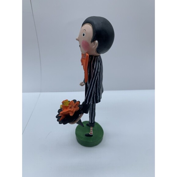 Lori Mitchell Date Night Dracula Halloween Figurine Figure Folk Art - Picture 2 of 9